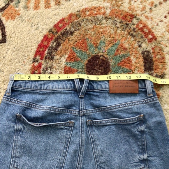Lucky Brand Yellowstone Western Ranch Beth Dutton Denim Skirt Studded - Picture 9 of 12